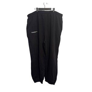 NWT PrettyLittleThing XXXL Plus Black High Waisted Cuffed Sweatpants